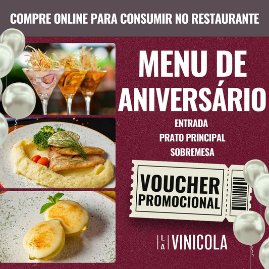 Menu de Aniversário